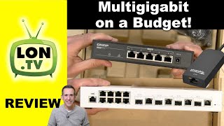 Going Multigigabit Part 2 : Qnap's Low Cost 2.5GbE and 10GbE Switches QSW-1105-5T QSW-M408-4C