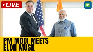 LIVE: PM Narendra Modi Meets Elon Musk | Starlink |India | USA |America |Tesla | SpaceX