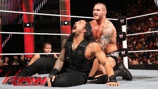 Roman Reigns vs. Randy Orton: Raw, April 28, 2014