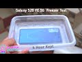 Samsung Galaxy S20 FE 5G Freezer Test | Kept for 4 hours