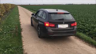 BMW 318d F31 Sound and Acceleration