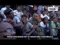 protesting wrestlers reach haridwar to immerse their medals in ganga wrestlers in haridwar live