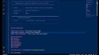 VBScript Lotto Game using the Dictionary Object