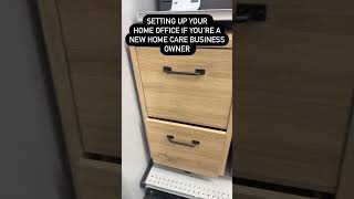 #savvybusinesschick practical tips for setting up your #homecare agency #homeoffice - part 1