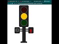 Traffic signal using CSS JavaScript