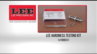 90924 Lee Hardness Testing Kit