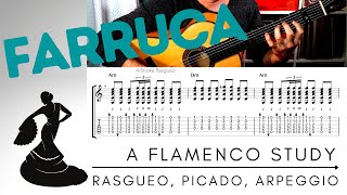 Flamenco Guitar Study: Farruca w/Guitar TAB