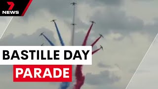 Behind the scenes of the Bastille Day parade | 7NEWS