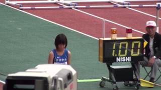 一般女子走幅跳  田辺　莉加選手（１回目）＠第10回 田島直人記念陸上競技大会