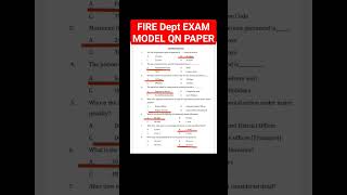 தீயணைப்பு துறை மாதிரி கேள்வி தாள்(1-8) #tnusrbsiexam #tnusrb #tnusrbnews @aadhiratnpscacademy