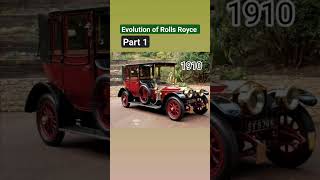 Evolution of Rolls Royce. Part 1 (1904-1924)