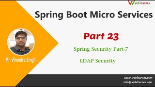 Spring Security | Spring Boot LDAP Security Implementation | Part 23