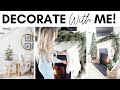 CHRISTMAS DECORATE WITH ME || HOLIDAY DECOR IDEAS || 2021 CHRISTMAS DECOR