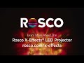 rosco x effects recipe amber blowing fire