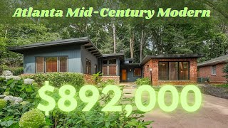 Atlanta Mid-Century Modern: 705 Willivee Dr, Decatur, GA, 30033