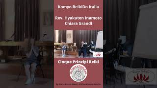 Komyo Reiki Do - I cinque Precetti con il Rev. Hyakuten Inamoto e Chiara Grandi. #shorts