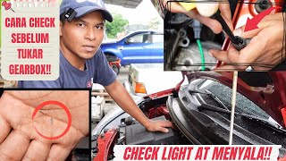 💥Myvi Lampu AT Naik 🔴 Cara Check Masalah !!