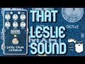 The MXR Poly Blue Octave Pedal - That Leslie Sound Series