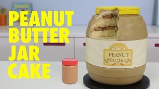 GIANT Peanut Butter CAKE -- How to Make the ULTIMATE Peanut Butter CupCAKE!