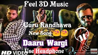 In 3D audio/ Daru Wargi song /Guru Randhawa /Emraan Hashmi /use headphone 🎧