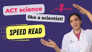 Ace the ACT Science, like a scientist! (Free practice test)