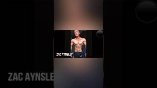 ZAC AYNSLEY 6pack ABS show hot body 🥵🔥#motivation #fitness #shorts