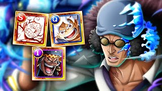 KUZAN vs. GARP BLITZ BATTLE 4x TEAMS! NO NEW RR TEAMS! (ONE PIECE Treasure Cruise)