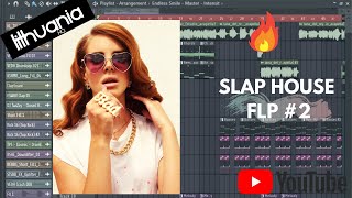 Professional Slap House FLP 2 { Dynoro Style / Lithuania HQ / Brazilian Bass / Car Music / Presets}