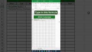 Create a 2024 Calendar in Excel: Easy Step-by-Step Tutorial