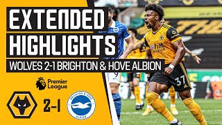 TRAORE STARTS THE TURNAROUND! | Wolves 2-1 Brighton & Hove Albion | Extended Highlights