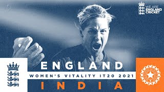 England v India - Highlights | Wyatt's Wonderful 89* Seals Series! | 3rd Women’s Vitality IT20 2021