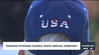 Madison Veterans Council hosts annual ceremony