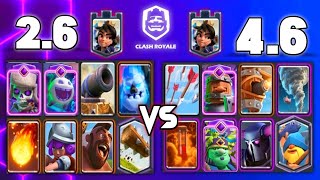 Hog Rider 2.6 Vs Pekka Evo Giant Recruits