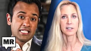 "I Wouldn’t Vote For You Because You’re Indian" - Coulter Goes FULL RACIST To Vivek’s Face