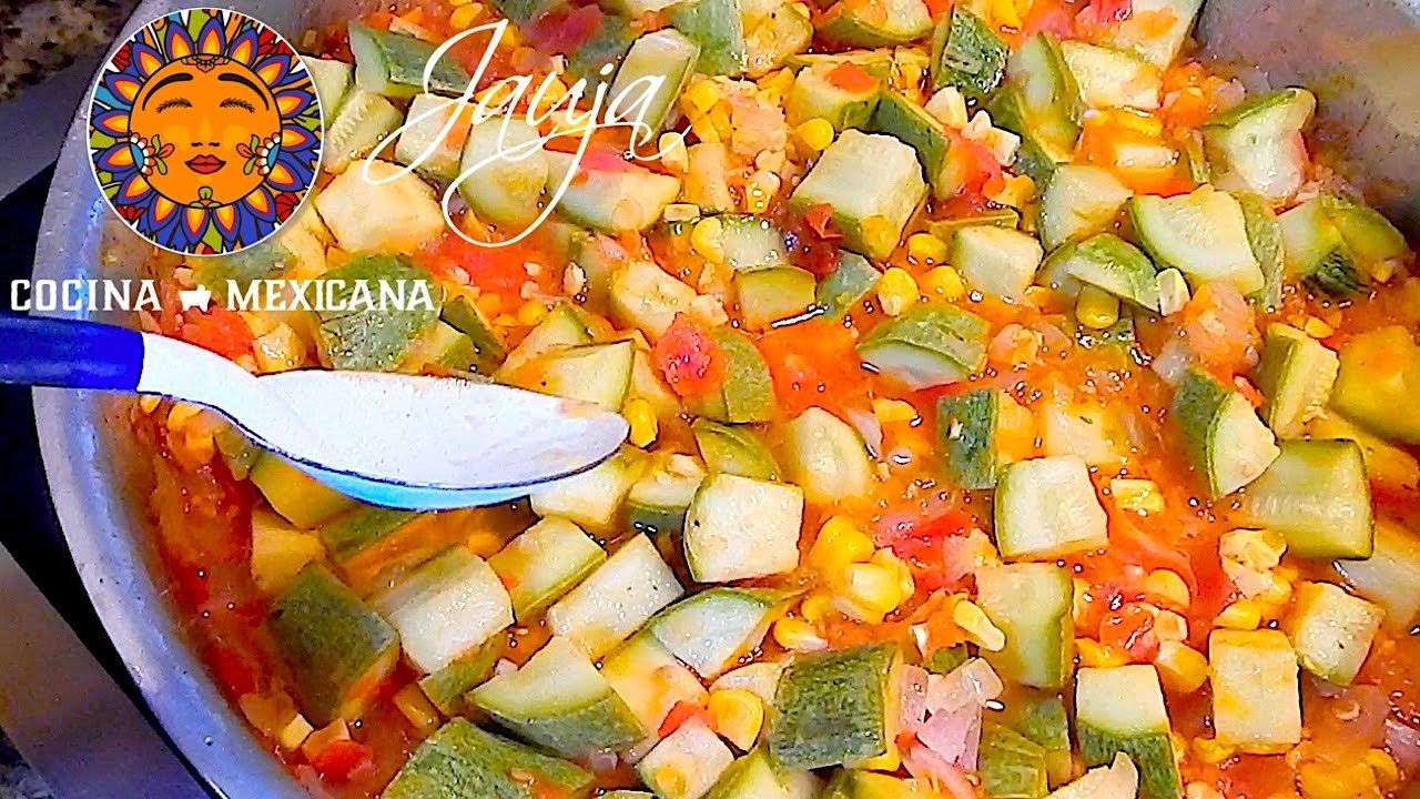 Calabacitas A La Mexicana - YouTube