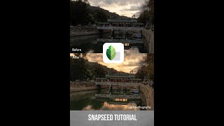 How to add contrast to the sky in SNAPSEED