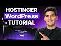 Hostinger Wordpress Tutorial 2026: Setup Your Site In Minutes