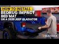 How to Install BedRug Impact Bed Mat on Jeep Gladiator JT