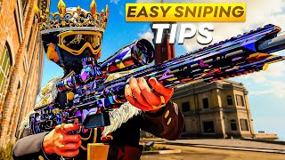 Sniping Is Easy If You Use These Tricks : Warzone Tips \u0026 Tricks