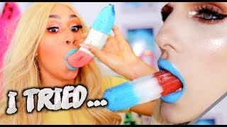 I TRIED RECREATING A JEFFREE STAR MAKEUP TUTORIAL. (i flopped) | MyLifeAsEva