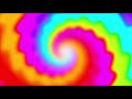 colorful rainbow swirl twisted bumpy ribbed spiral tiktok twitch rainbow video backdrop 2 hours