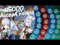 $15000 Whale Account Review (Genshin Impact)