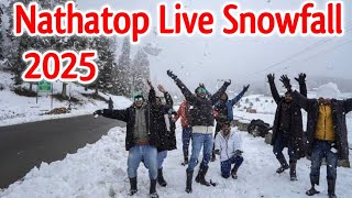 Live snowfall in Nathatop | Nathatop Jammu | Snowfall in Patntiop | Nathatop Patnitop Snowfall 2025