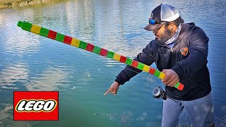 LEGO Fishing Rod Catches BIG FISH! DIY