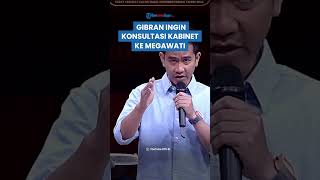 RESPON PDIP Soal Gibran Ingin Konsultasi Kabinet ke Megawati: Cuma Basa-Basi Politik