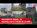 Hezbollah On Warpath: 250+ Rockets Ravage Israel; 6 IDF Bases, Training Camp Under Attack