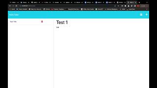 Walkthrough Video - Note Taker - Express JS