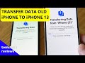 How to Transfer Data from old iPhone to iPhone 13 and 13 Pro Max