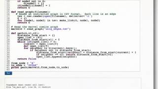 BFS Code - Intro to Algorithms