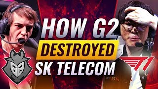How G2 DESTROYED SKT During The Semi-Finals - League of Legends World Championships Season 9